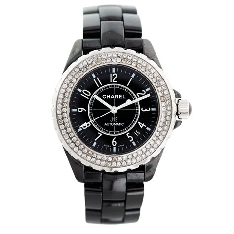 chanel j12 black ceramic watch replica